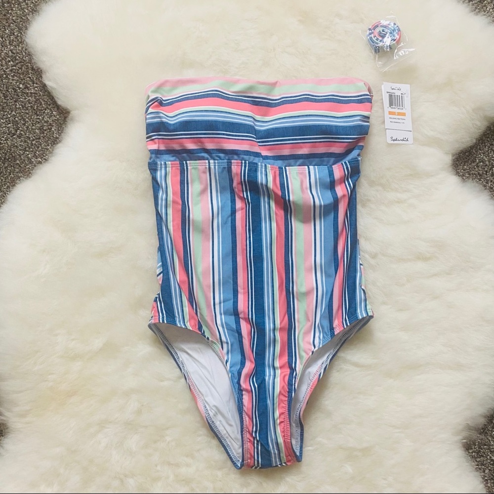Splendid Holding Pattern 1-Piece Swimsuit - Picture 5 of 14